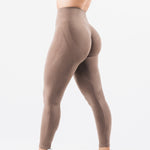 Seamless Jacquard Yoga Pants -- High-Waist Studio Legging view 1