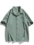 Men's Plus Size Casual Short-Sleeve Shirt view 1