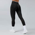 Seamless Sport Leggings -- Quick-Dry High-Waist Workout Tight view 3