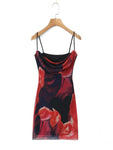 Printed Bodycon Cami Dress view 4