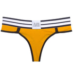 Contrast-Trim Low-Rise Thong view 7
