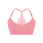 Backless Ribbed Bra view 7