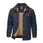 Plaid Fleece-Lined Jacket view 13