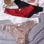 Silky Satin Lace Panties view 1