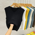 V-Neck Sweater Vest view 8