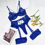 Lace Garter Lingerie Set view 4