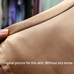 Satin Pleated Midi Skirt view 6