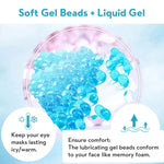 Reusable Hot & Cold Gel Eye Mask view 5