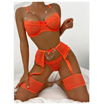 Lace Garter Lingerie Set view 12