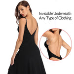 Backless Bodysuit Shapewear for Women Built-in Bra Multiple straps Thongs Body Shaper U Plunge Seam-free Faja with Open Crotch view 4