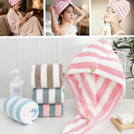 Quick-Dry Hair Turban Towel view 1