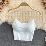 Ice Silk Tank Bra Top view 12