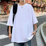 Oversized Solid Tee view 3