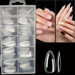 120pc Marble Press-On Nail Set view 12