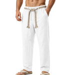 Linen Drawstring Trousers view 6