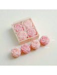 Hand-Shaped Rose Candles, Set of 4 view 8