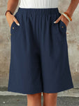 High-Waist Lounge Shorts view 4