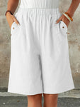 High-Waist Lounge Shorts view 3