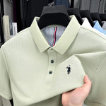Men's Cotton Embroidered Polo Shirt view 9