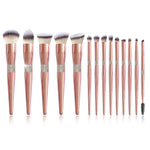 14-Piece Rose Gold Brush Set view 7