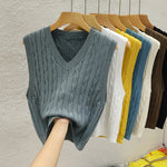 V-Neck Sweater Vest view 5