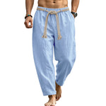 Linen Drawstring Trousers view 5