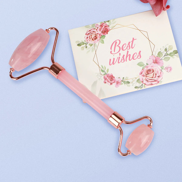 Rose Quartz Facial Roller