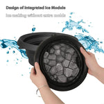 Portable Ice Bath Bowl -- Compact Travel Edition view 2