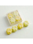 Hand-Shaped Rose Candles, Set of 4 view 7