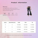 Faux Leather Flare-Leg Pants view 6