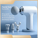 Percussion Massage Gun -- 4 Heads, LED Display, Full Body Recovery view 3