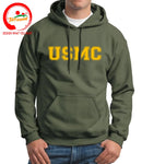 USMC Athletic Hoodie view 1