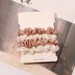 Pure Silk Scrunchie Set, 4-Piece view 10