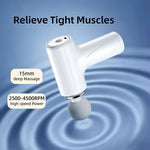 Percussion Massage Gun -- 4 Heads, LED Display, Full Body Recovery view 5