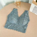 Lace Deep-V Bralette view 9