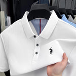 Men's Cotton Embroidered Polo Shirt view 6