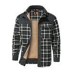 Plaid Fleece-Lined Jacket view 7