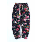 Floral Print Linen Joggers view 6