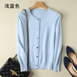 Mink Cashmere Cardigan view 16