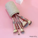 14-Piece Rose Gold Brush Set view 3