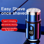 Pocket Electric Shaver -- Travel-Ready Capsule Razor view 2