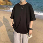 Oversized Solid Tee view 8