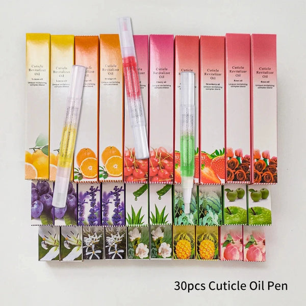 30pc Scented Cuticle Oil Pen Set
