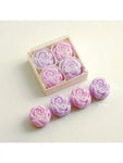 Hand-Shaped Rose Candles, Set of 4 view 9