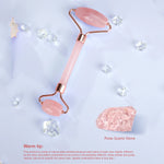 Rose Quartz Facial Roller view 3