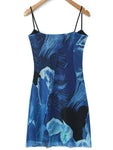 Printed Bodycon Cami Dress view 9
