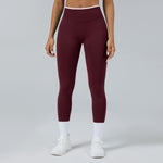 Seamless Sport Leggings -- Quick-Dry High-Waist Workout Tight view 9
